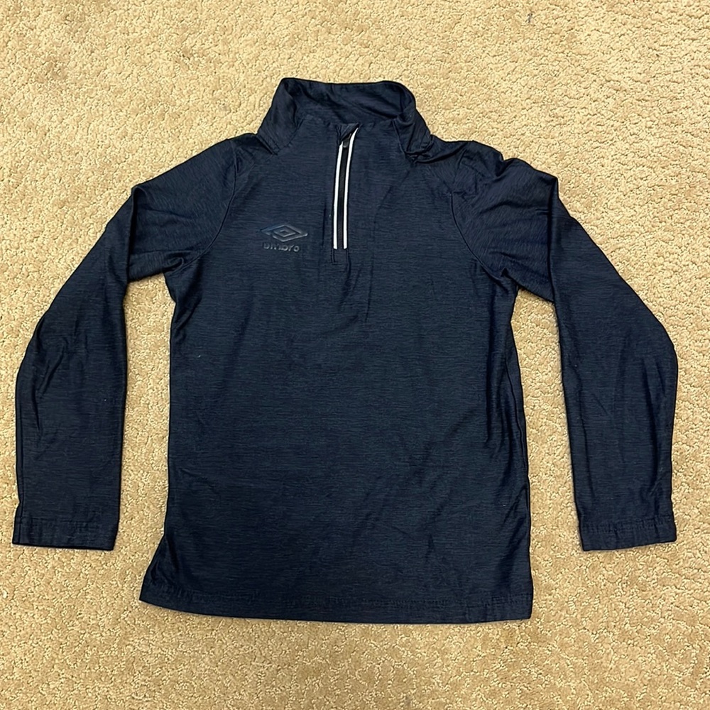 Umbro quarter-zip tech shirt, boys 6-7